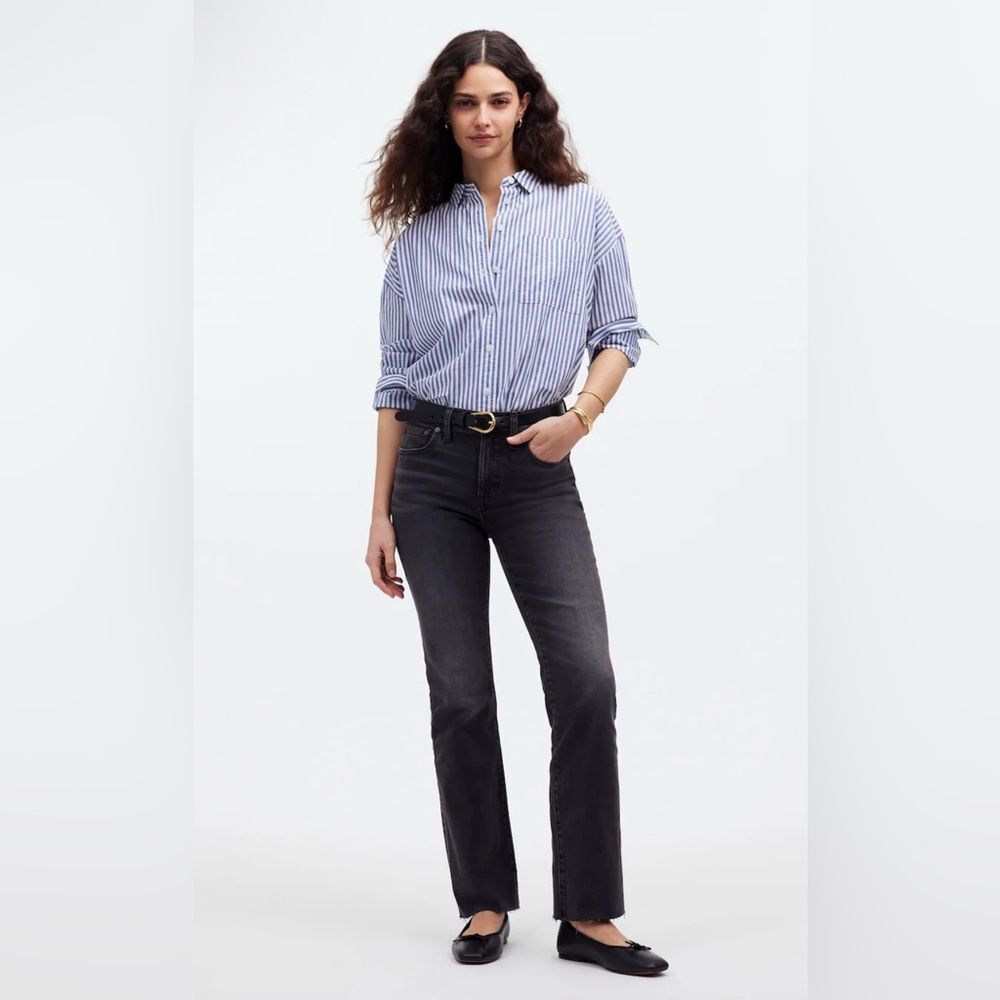 Madewell Kick Out Crop Jeans • size 24 • NO640